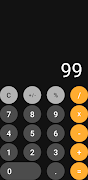 IOS Calculator Android screenshot 1