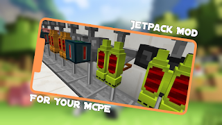 برنامهنما Jetpack Mod for MCPE عکس از صفحه