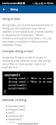 Learn Dart captura de pantalla 5