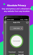 برنامه‌نما Node VPN - Free Fast Proxy Server & Secure Service عکس از صفحه