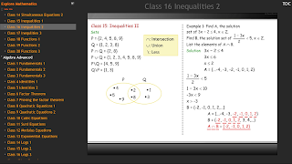 7 Schermata Explore Maths