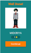 MY Hero Academia Quiz ảnh chụp màn hình 1