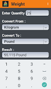 Unit Converter Ekran Görüntüsü 1