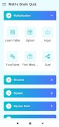 Maths Brain Quiz Plakat