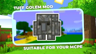 Tuff Golem Mod Minecraft PE capture d'écran 3