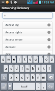 Networking Dictionary captura de pantalla 1
