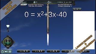 Intergalactic Algebra Screenshot 1