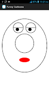 Funny Cartoon Faces ภาพหน้าจอ 3