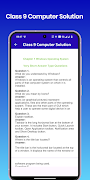 Class 9 Computer Solution اسکرین شاٹ 4