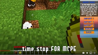 Time Stop Mod for Minecraft PE ảnh chụp màn hình 6