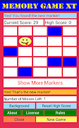 برنامه‌نما Memory Game XT عکس از صفحه