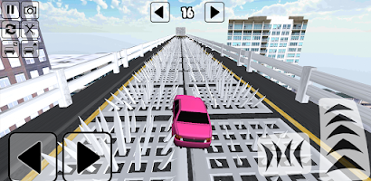 Car vs spike drive crash test ảnh chụp màn hình 3