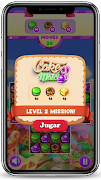 برنامه‌نما Cake Match 3 عکس از صفحه