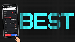 Poster LED Scroller Display with Text