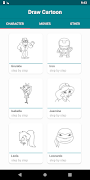 Draw Cartoon Characters poster