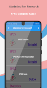 برنامه‌نما Statistics for Research عکس از صفحه