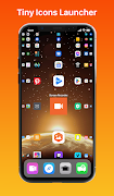 Tiny Icons Launcher تصوير الشاشة 7