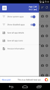 App List Package Manager capture d'écran 2