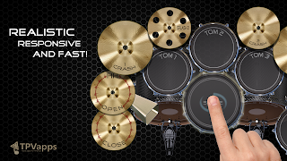 Metal Real Drum Set syot layar 3