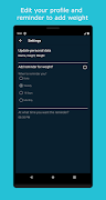 Weight Tracker স্ক্রিনশট 4