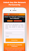 SIM Network Unlock App for All ảnh chụp màn hình 3