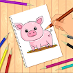 Как нарисовать животное иконка