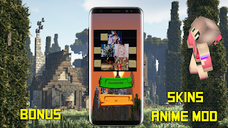 7 Schermata Mod Anime Minecraft PE