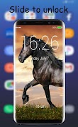 Pferde Lock Screen Plakat