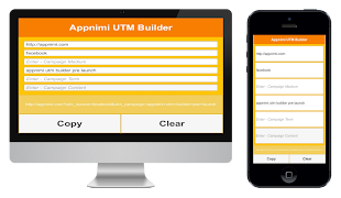 Appnimi UTM Builder syot layar 1