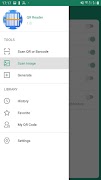برنامه‌نما QR Reader عکس از صفحه