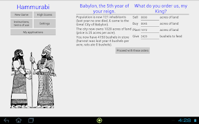 Hammurabi Ekran Görüntüsü 3