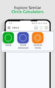 Circle Calculator Plus скриншот 4