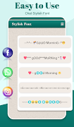Fancy Chat Style For WhatsApp screenshot 4