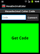 1 Schermata Hexadecimal Code Converter