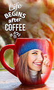 برنامه‌نما Coffee Mug Photo Frames عکس از صفحه