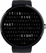 Word Clock - Watchface screenshot 2