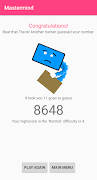 Mastermind Numbers screenshot 4