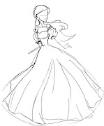 Как рисовать платья скриншот 1