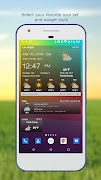 Hava ve saat Widget Ekran Görüntüsü 1