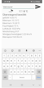 1 Schermata OrtWetter