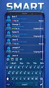 Smart Blue Keyboard screenshot 1