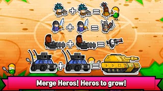 Merge Heroes Battle : Begin Ev تصوير الشاشة 1