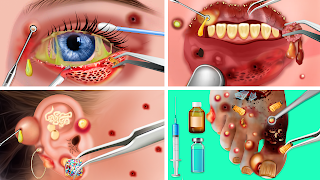 Eye ASMR Makeup Salon Games syot layar 4