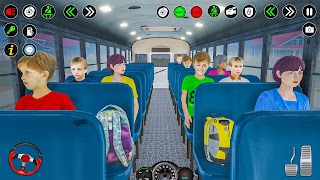 School Bus Driving Games 3D screenshot 3