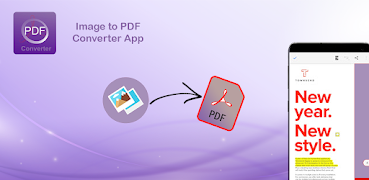 Images to pdf  Converter App 포스터