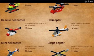 Helicopters in Bricks penulis hantaran