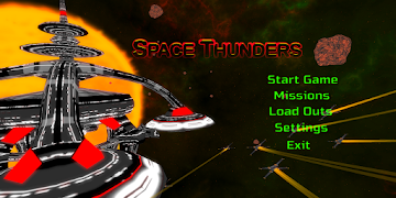 Space Thunders : 3D Space Shooter 스크린샷 1