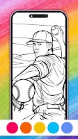 Baseball Coloring 截图 2