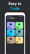 Code Editor -PHP, Python, HTML penulis hantaran