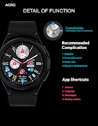 ACRO Classic Gen2 Watchface स्क्रीनशॉट 3